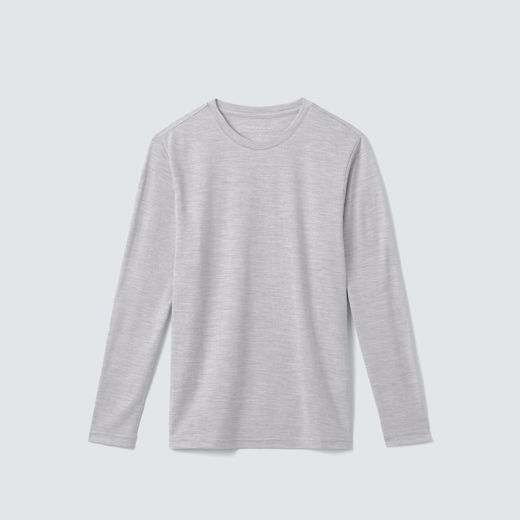 Men's Long Sleeve Merino Crew