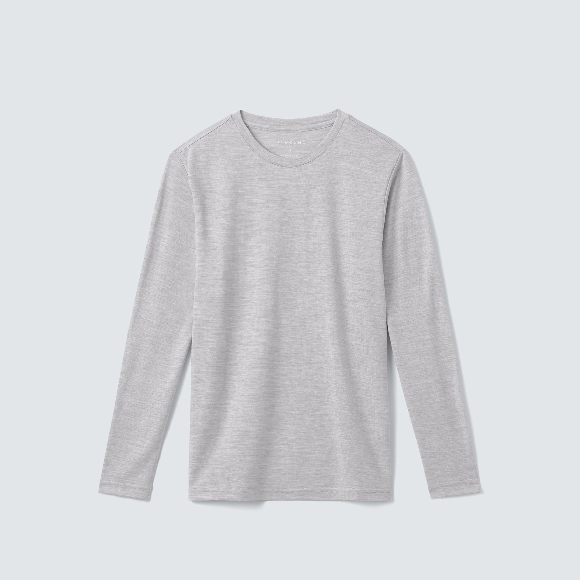 Men's Long Sleeve Merino Crew