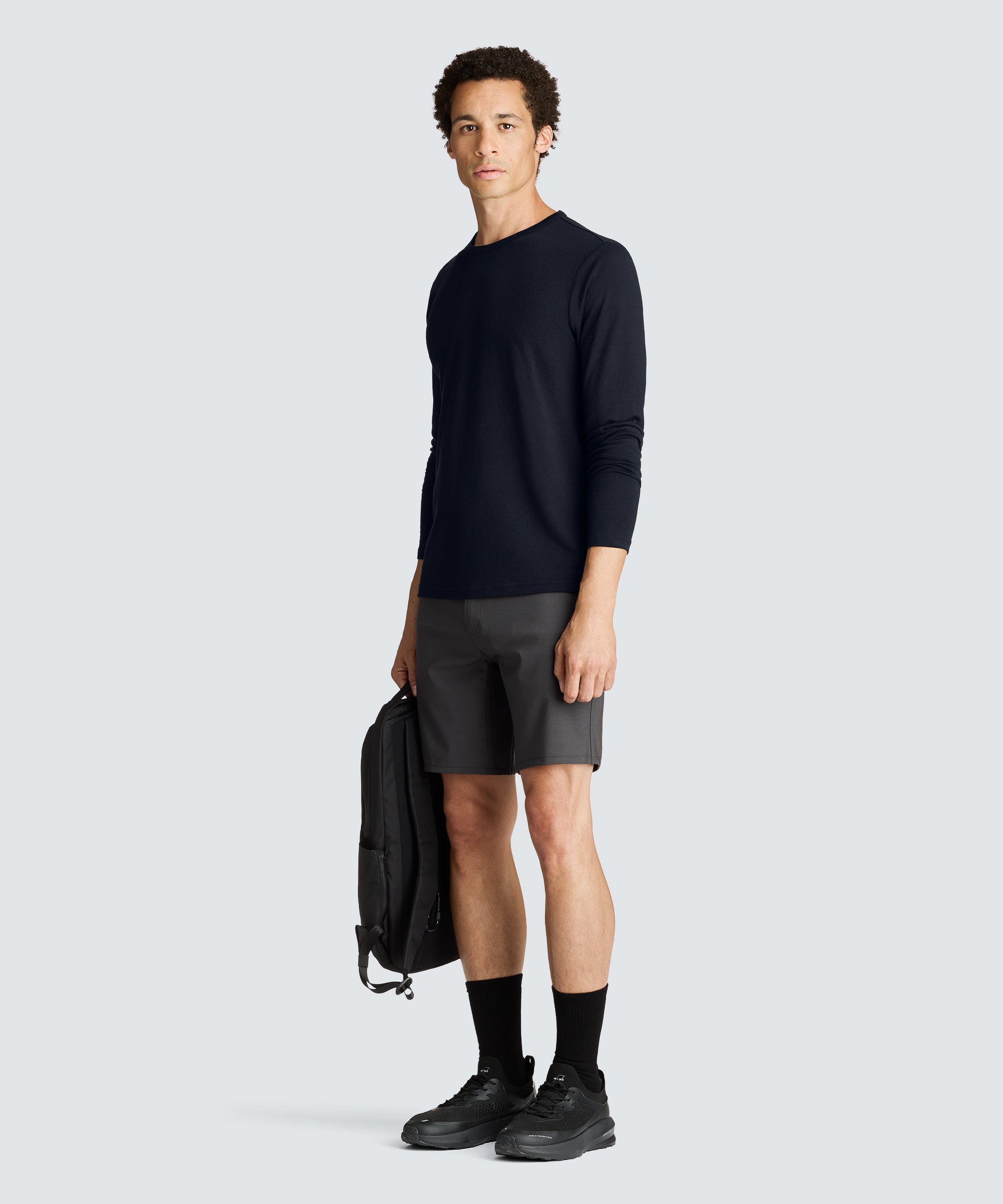 Men's Long Sleeve Merino Crew
