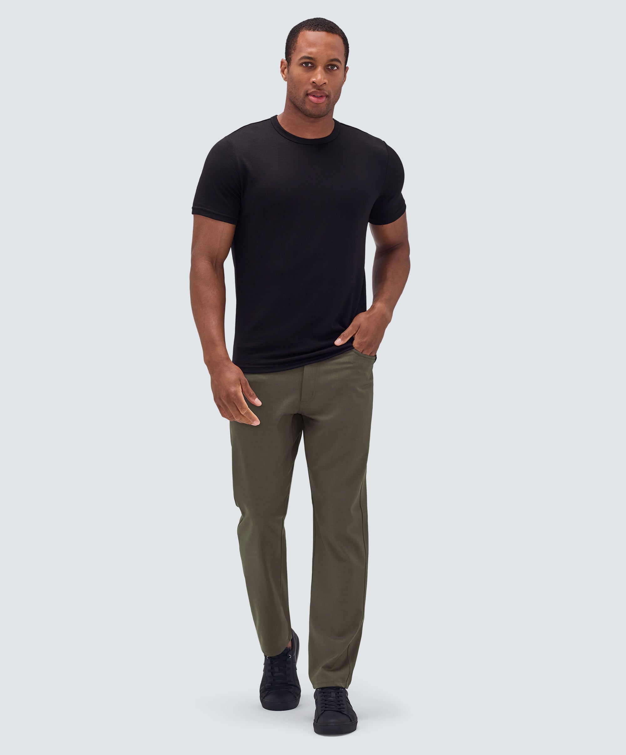Men's Relaxed Merino Travel Pants