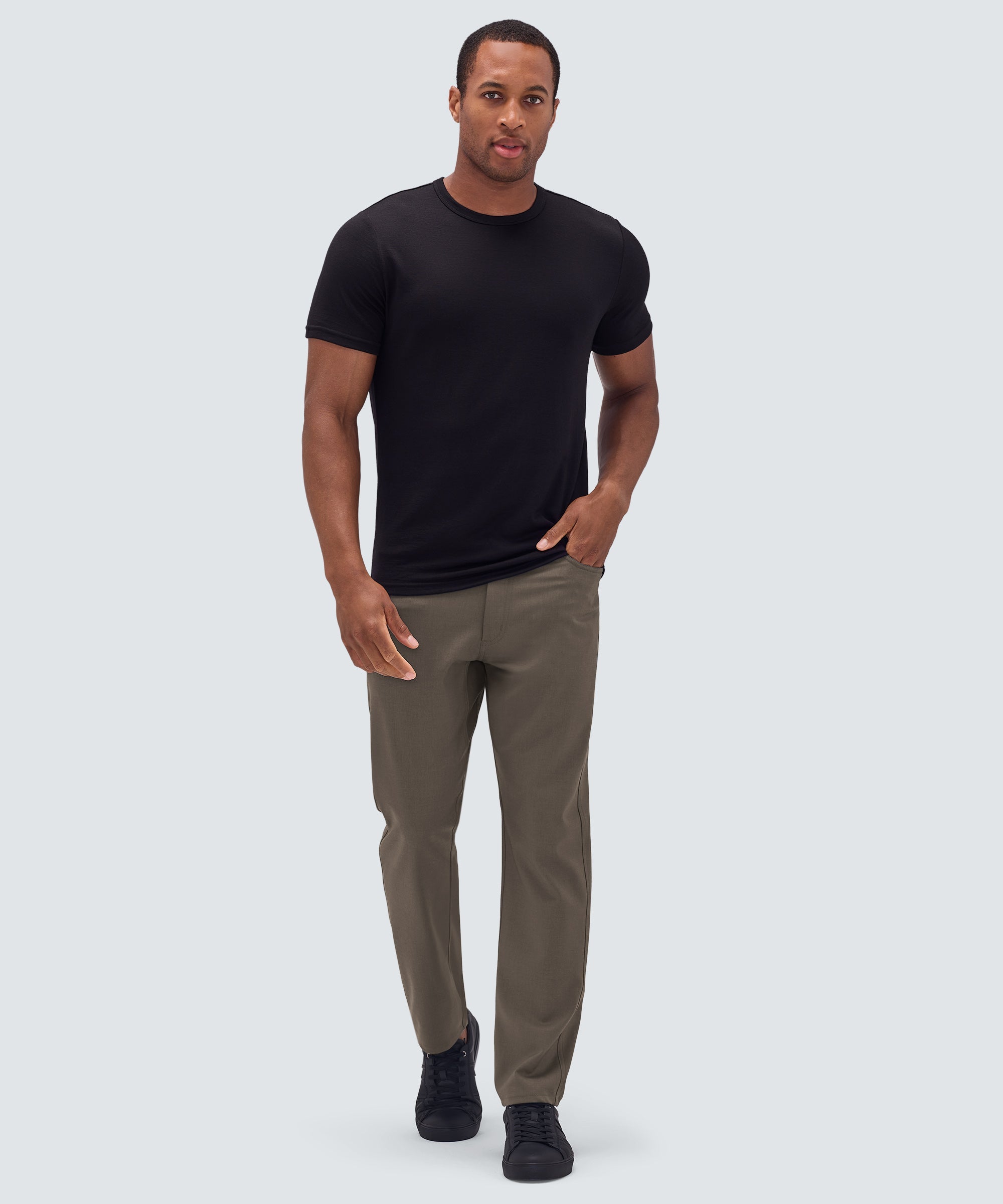 Men's Relaxed Merino Travel Pants