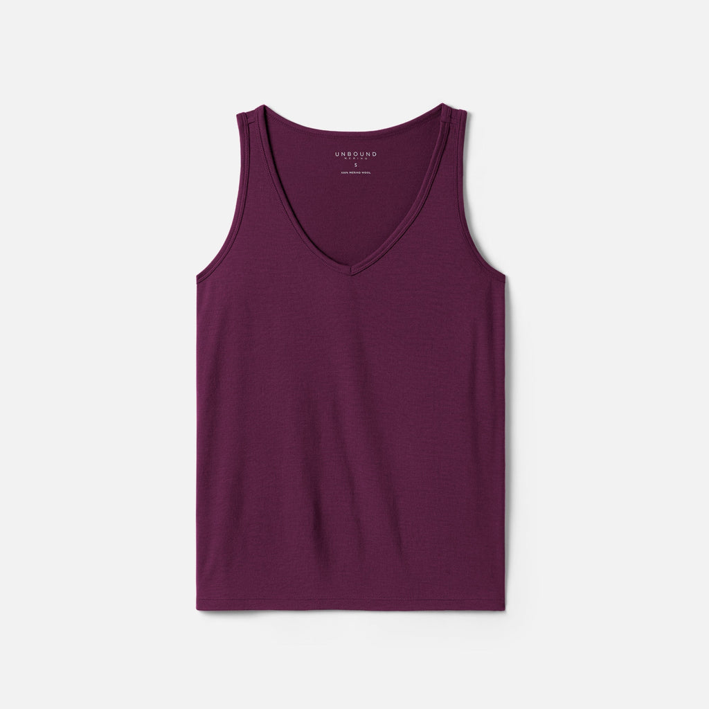 Women's Relaxed Merino V-Neck Tank