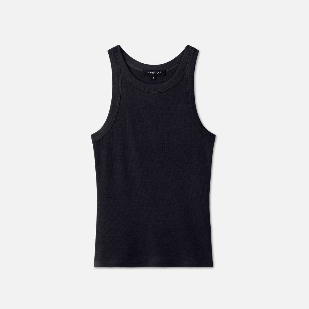 Women's Merino Rib Racer Tank