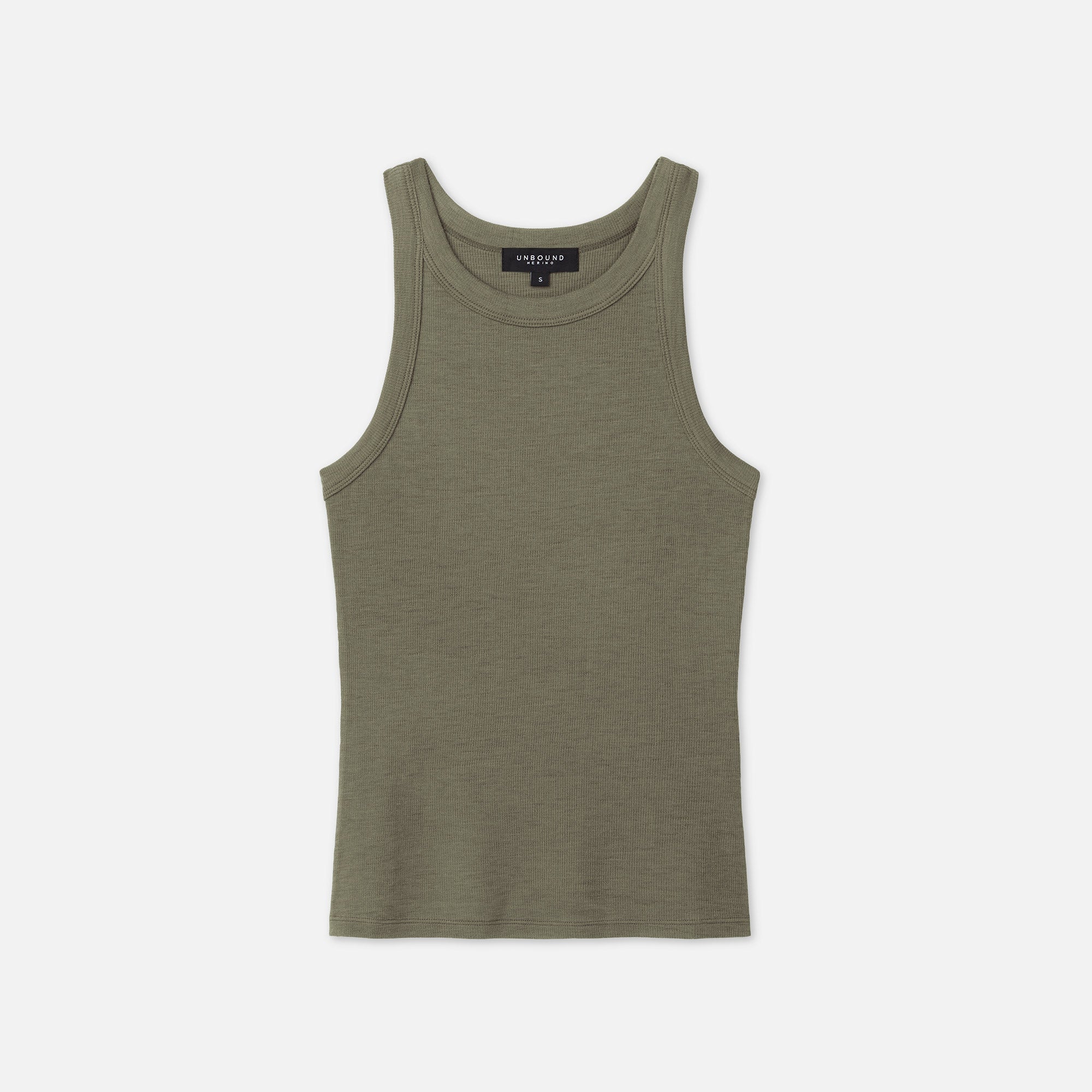 Women's Merino Rib Racer Tank