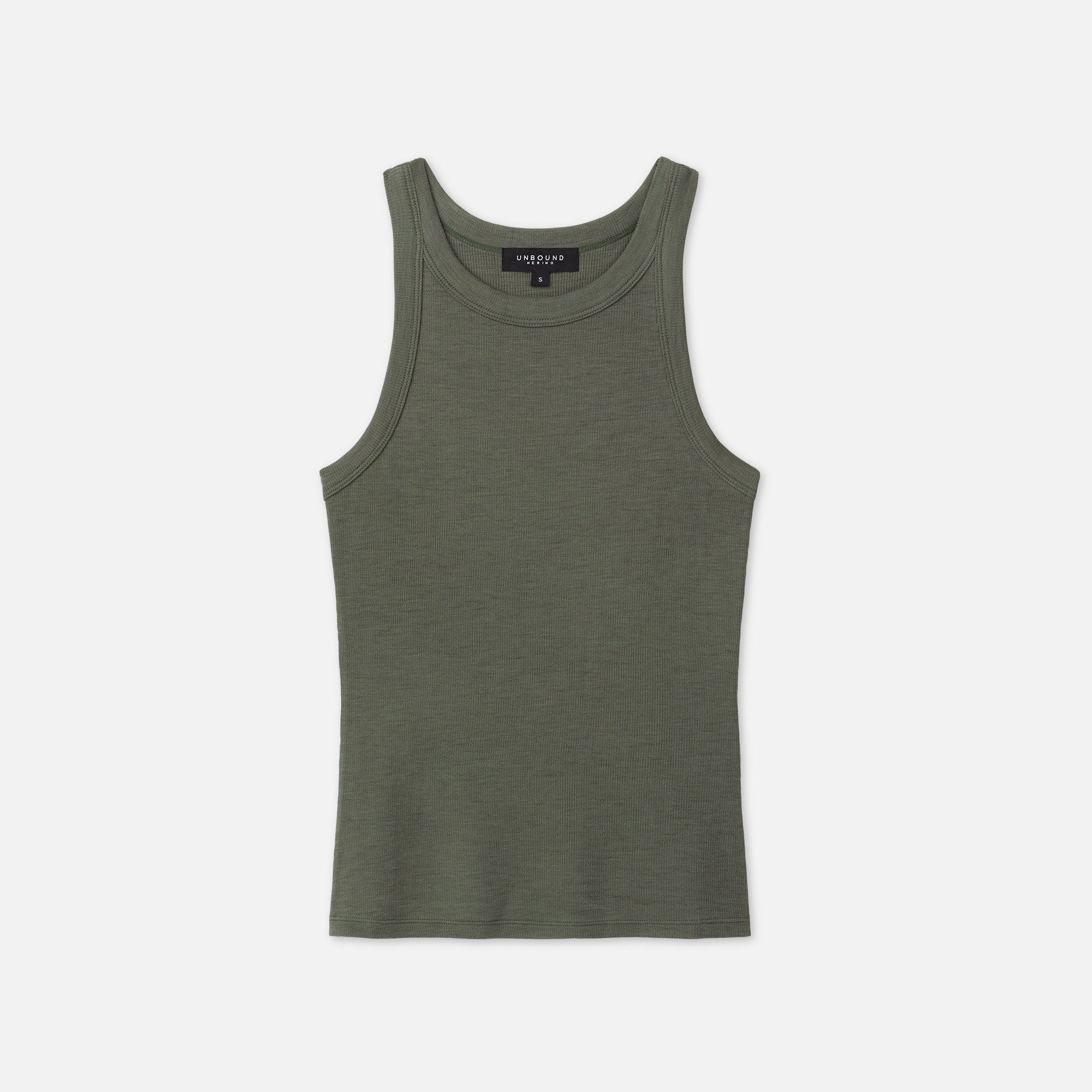 Women's Merino Rib Racer Tank