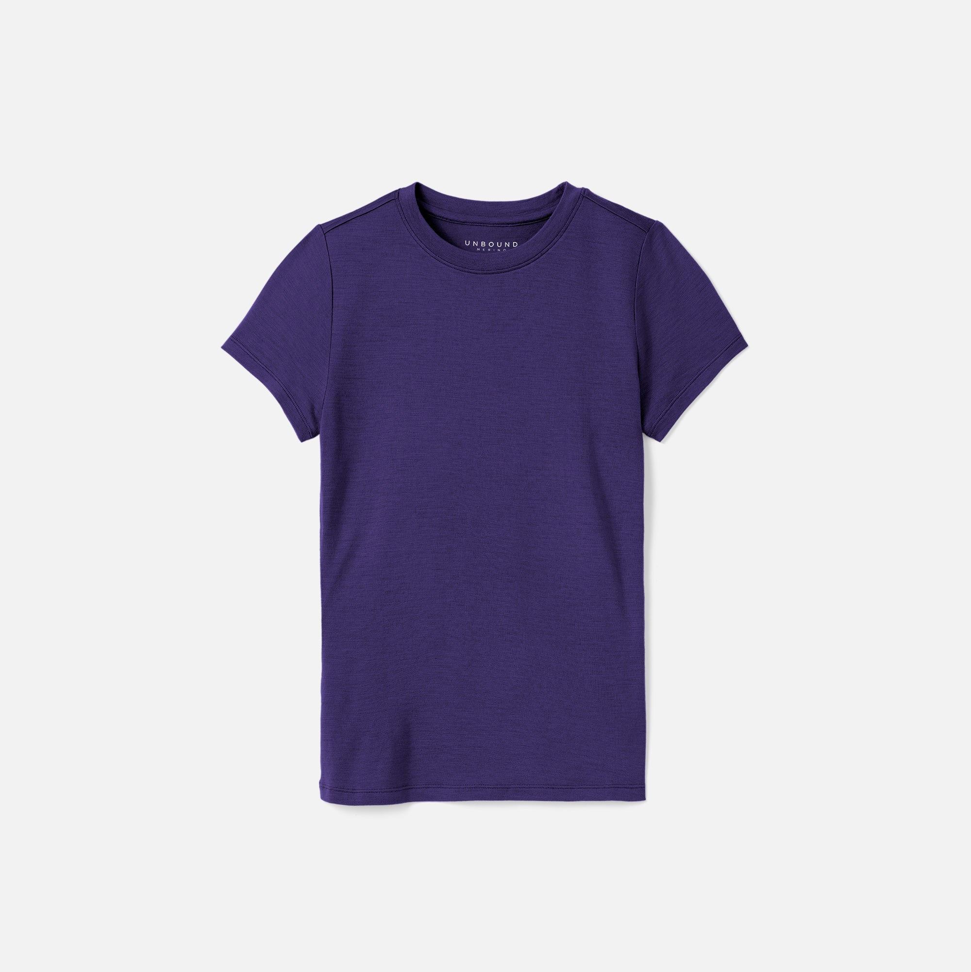 Women's Slim Merino Crew Neck T-Shirt
