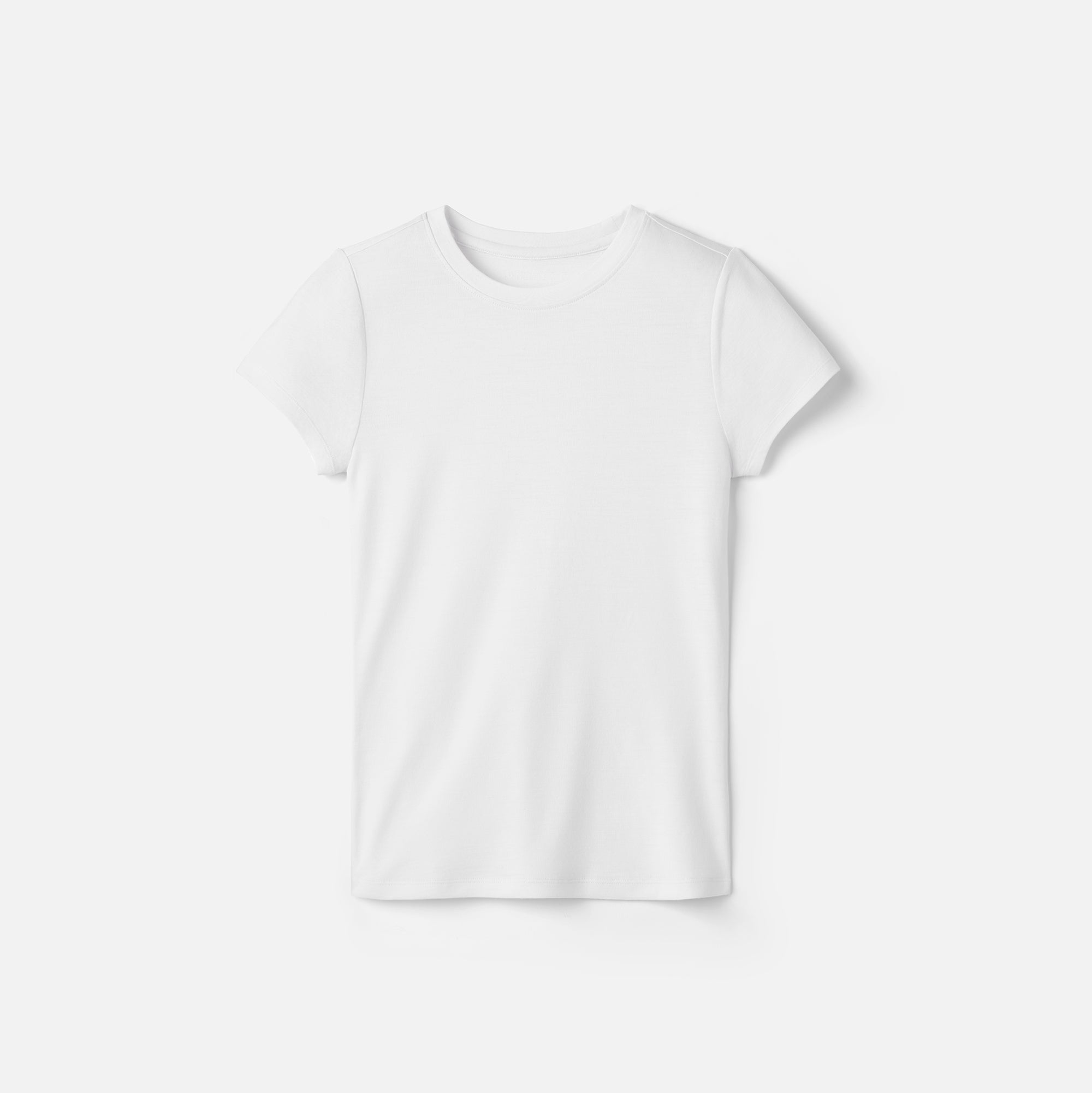 Women's Slim Merino Crew Neck T-Shirt