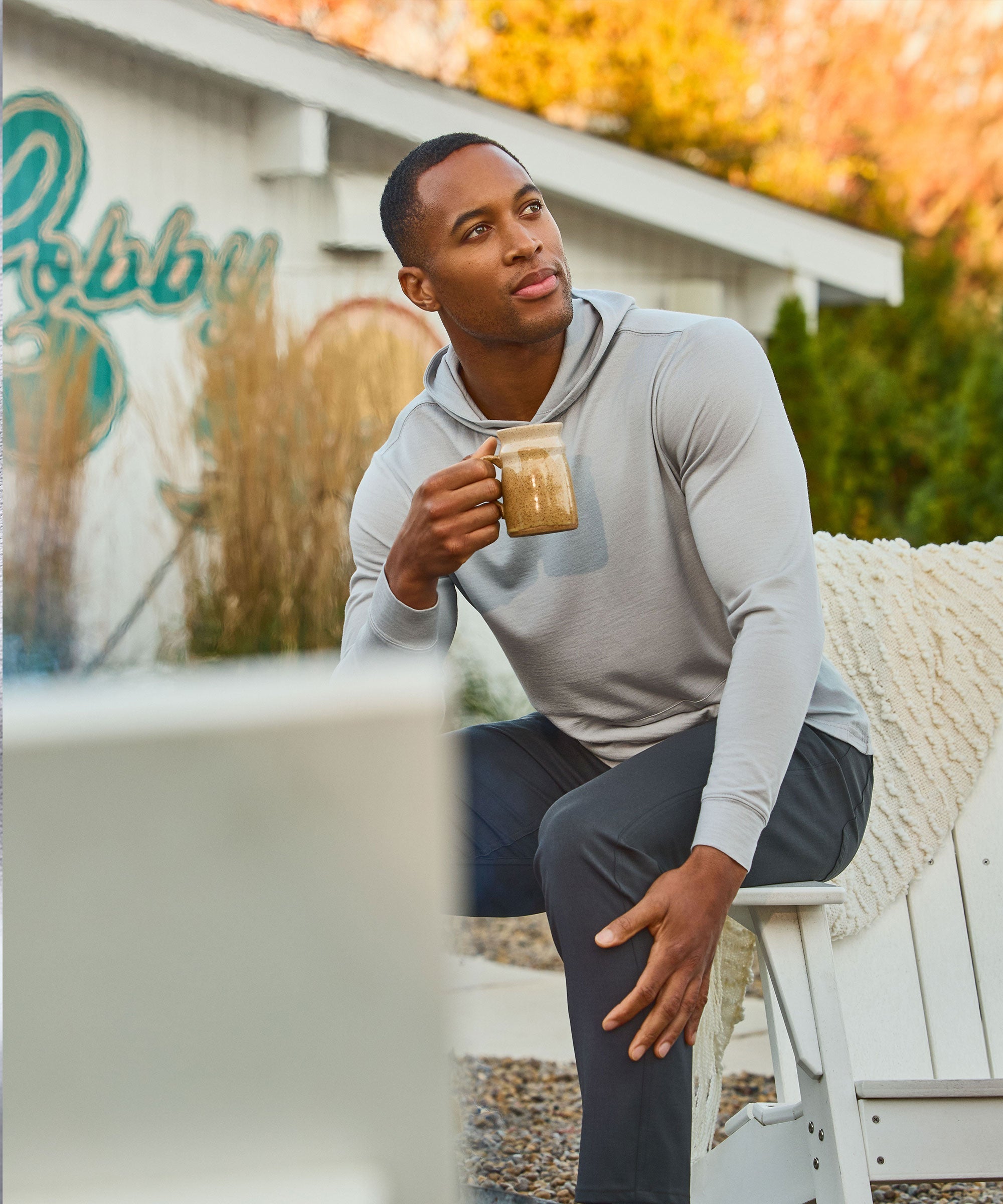 Men's Ultralight Merino Packable Hoodie
