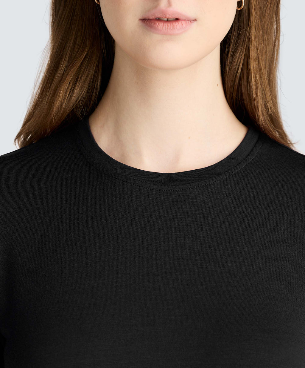 Women's Merino Crew Neck T-Shirt