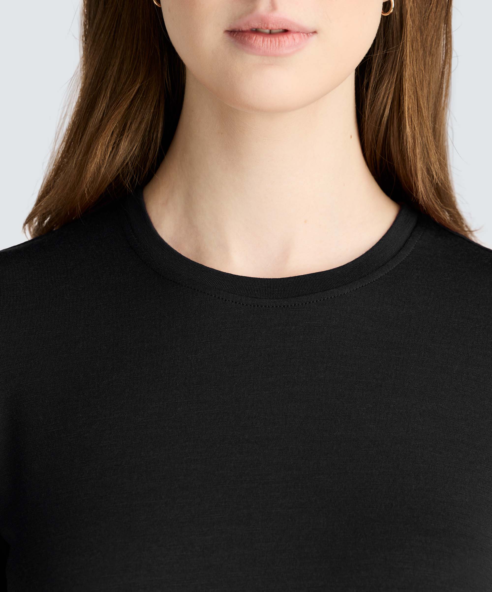 Women's Merino Crew Neck T-Shirt