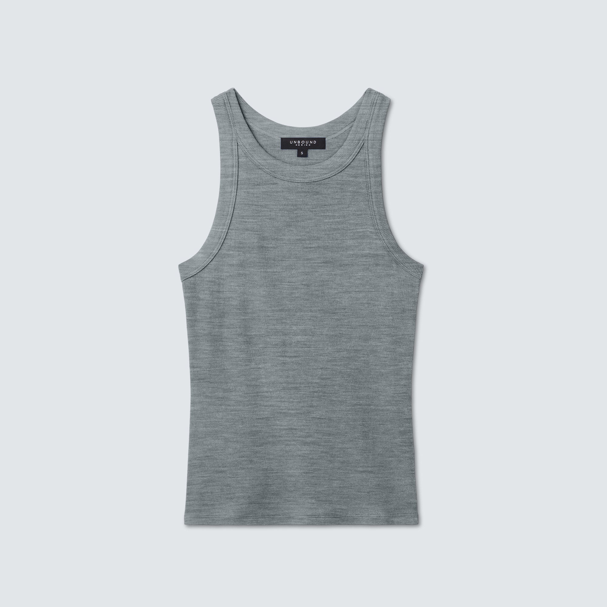 Women's Merino Rib Racer Tank